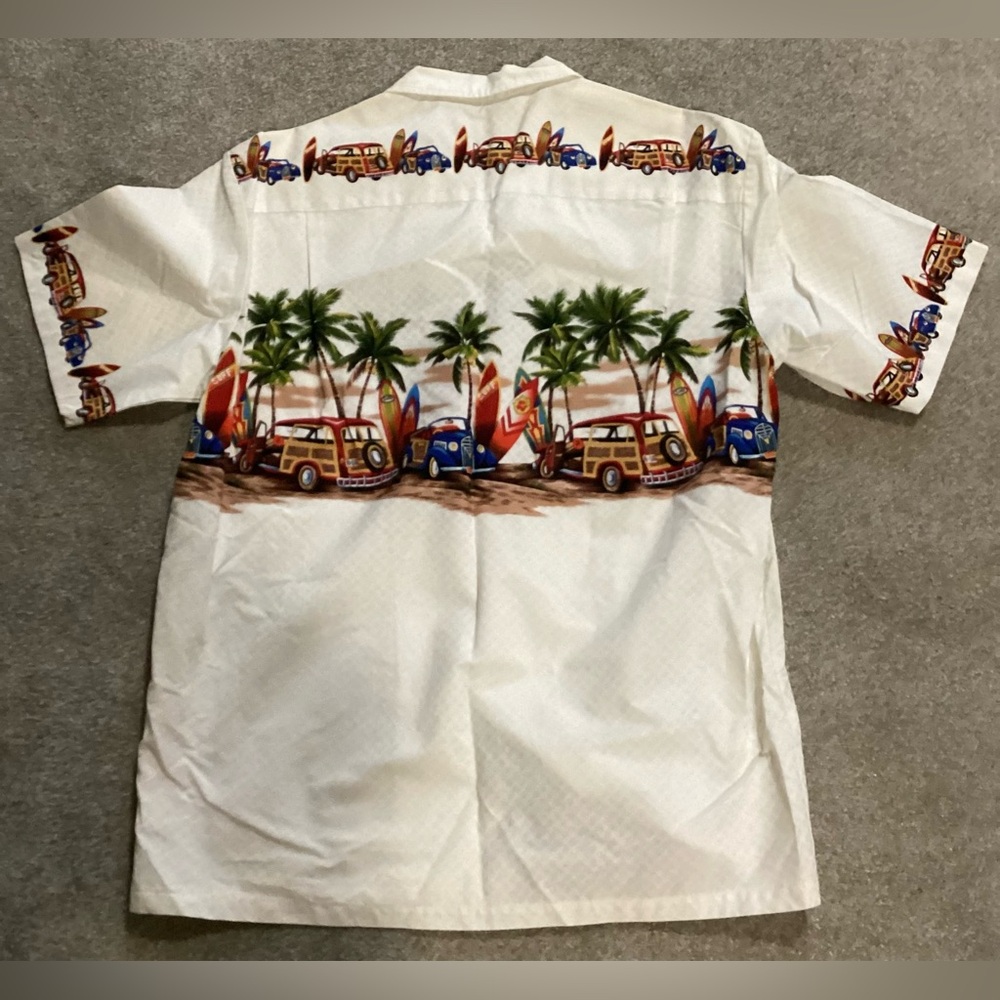 Royal Hawaiian Creations 100% Cotton Size L Hawaiian Shirt - Picture 2 of 3